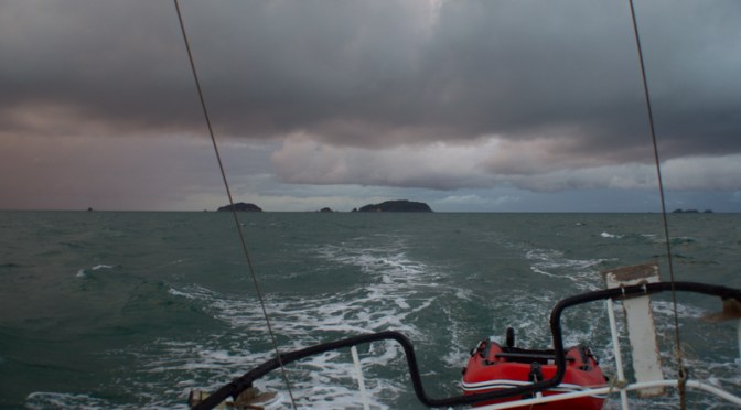 Sailing to Great Barrier Island 7